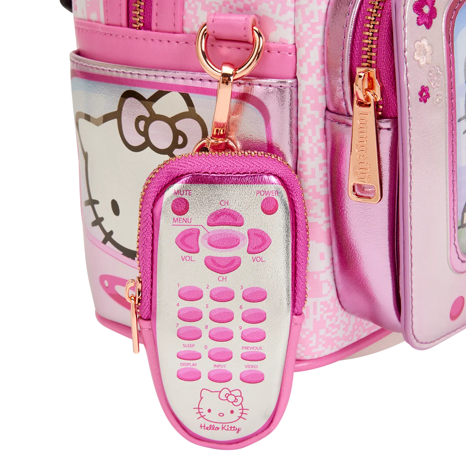 Sanrio Exclusive Hello Kitty Vintage TV Lenticular Mini Backpack with Coin Bag - Image 7