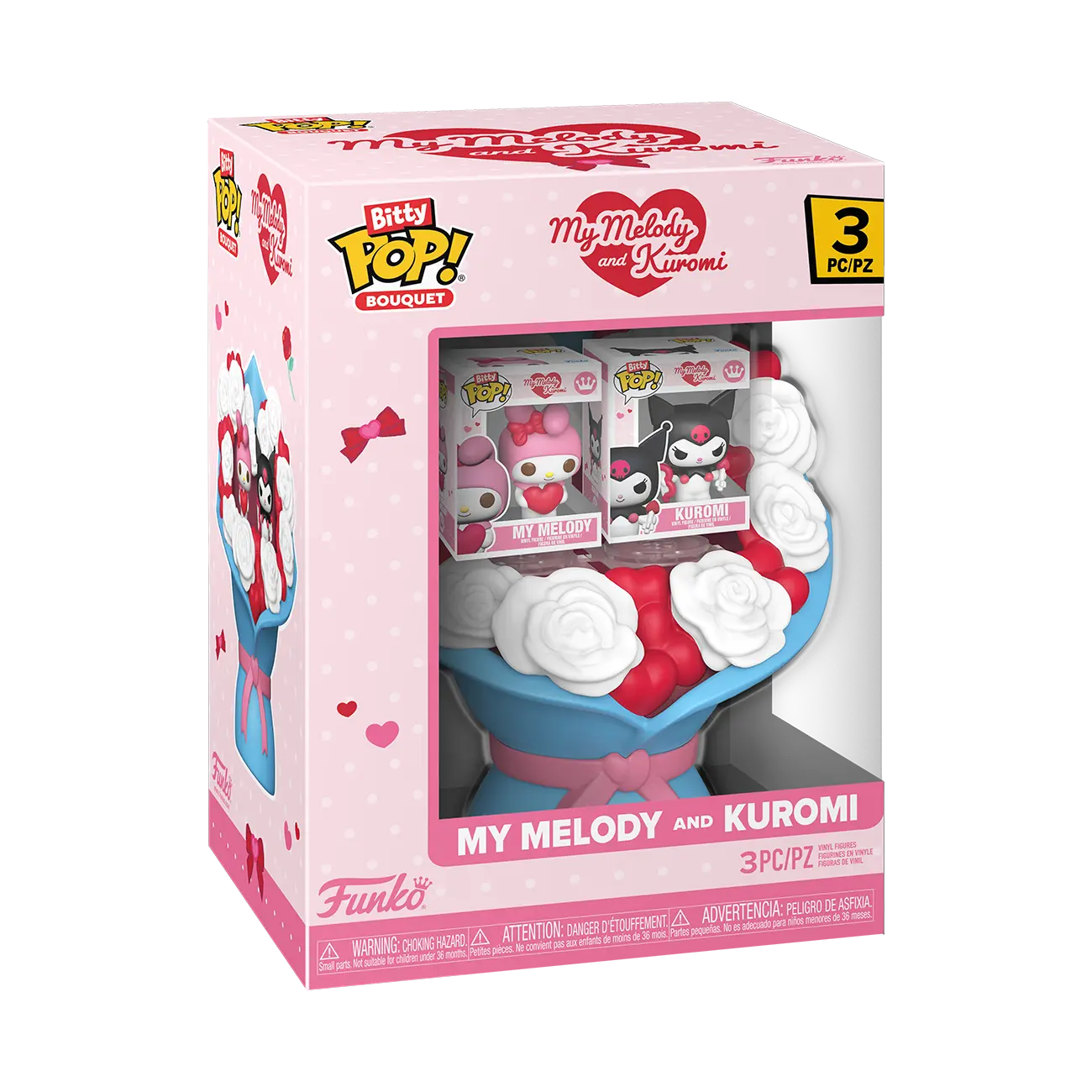 Bitty Pop! Bouquet My Melody & Kuromi (Valentine) - Image 2