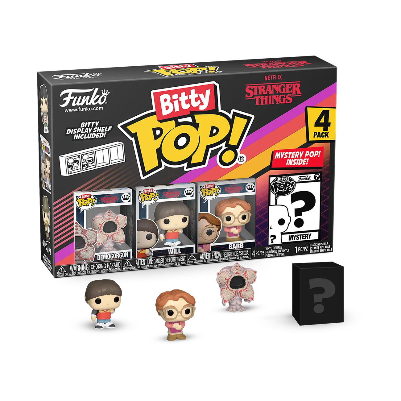 Bitty Pop! Stranger Things 4-Pack Series 1