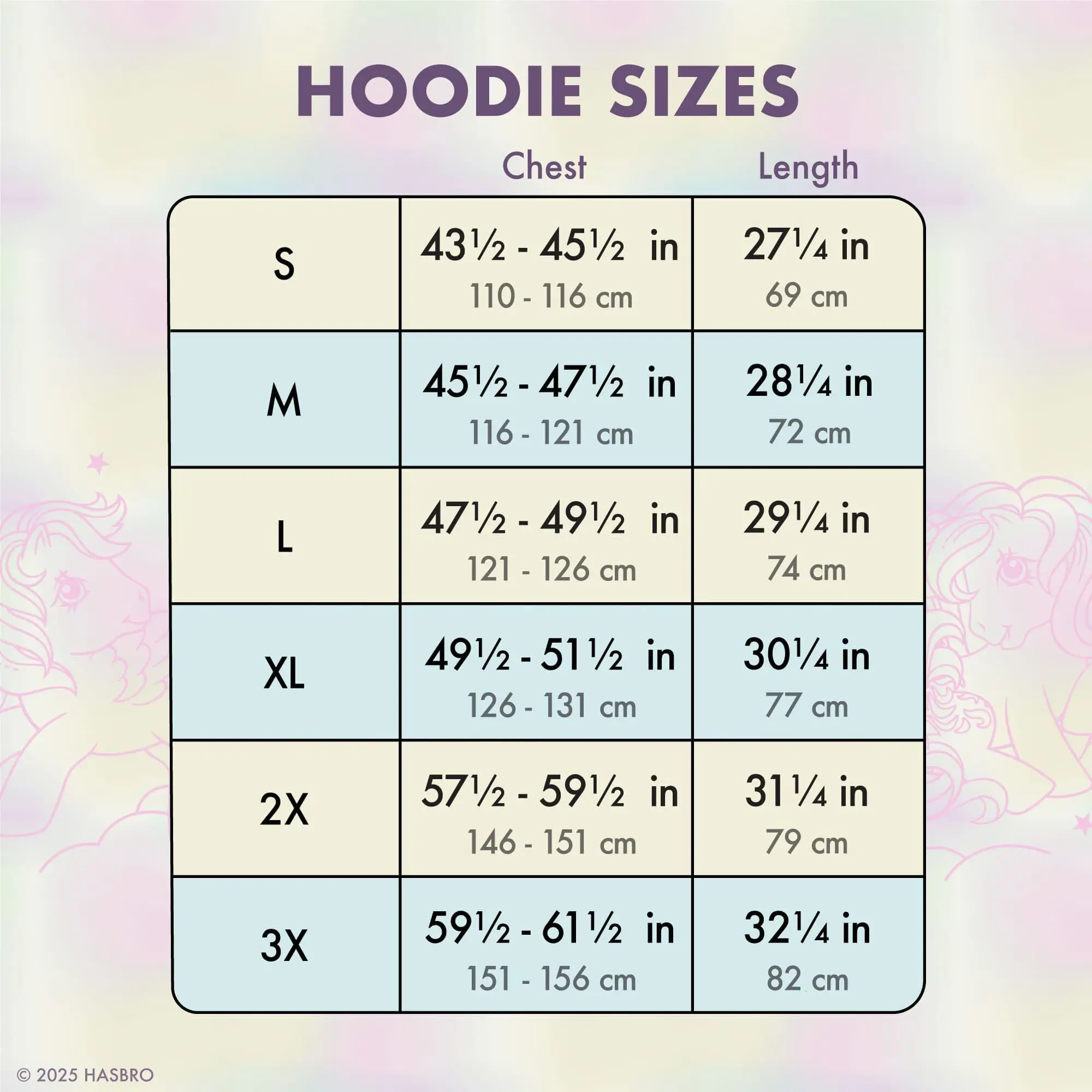 My Little Pony Clouds Tie-Dye Unisex Hoodie - Image 4