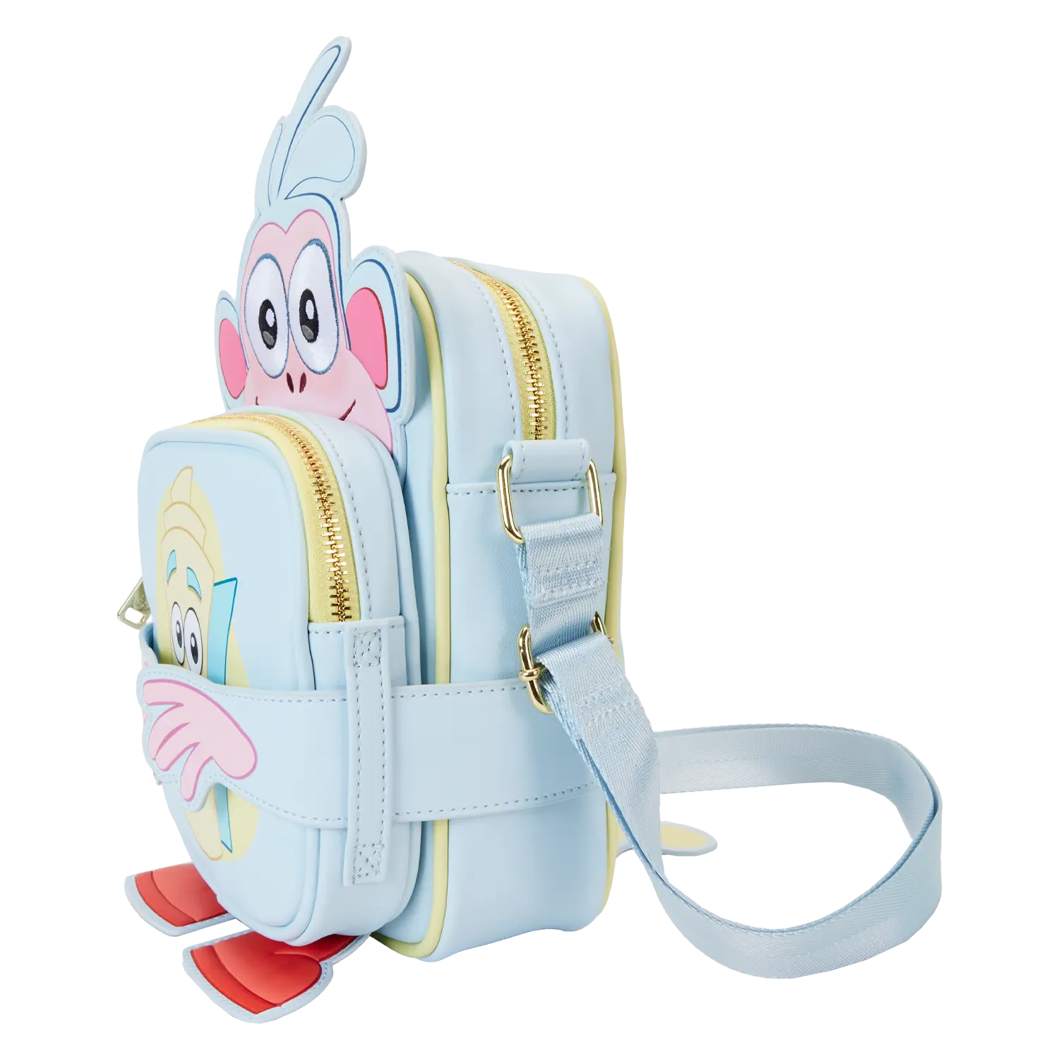 Dora the Explorer Boots Crossbuddies Cosplay Crossbody Bag with Coin Bag - Image 3