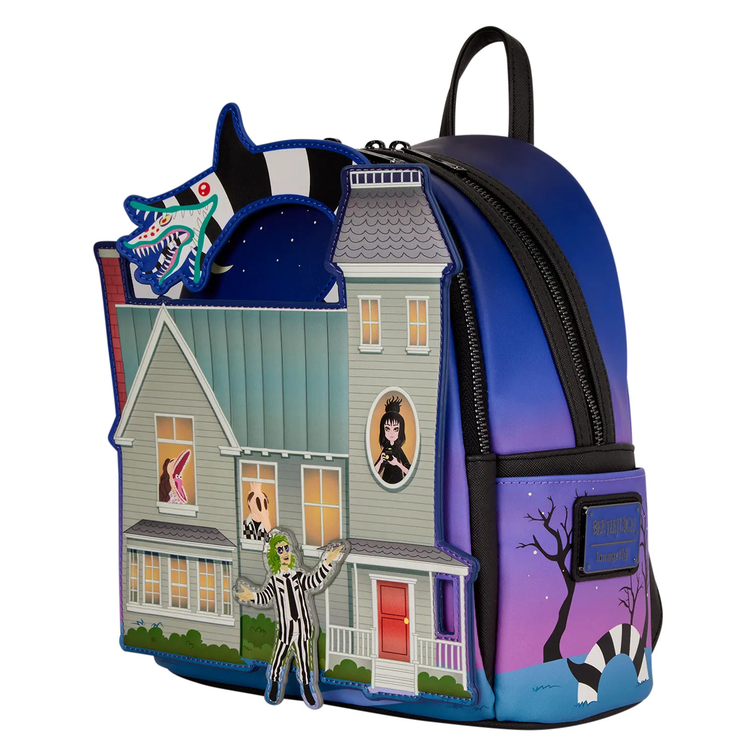 Beetlejuice Deetz House Glow Mini Backpack - Image 5