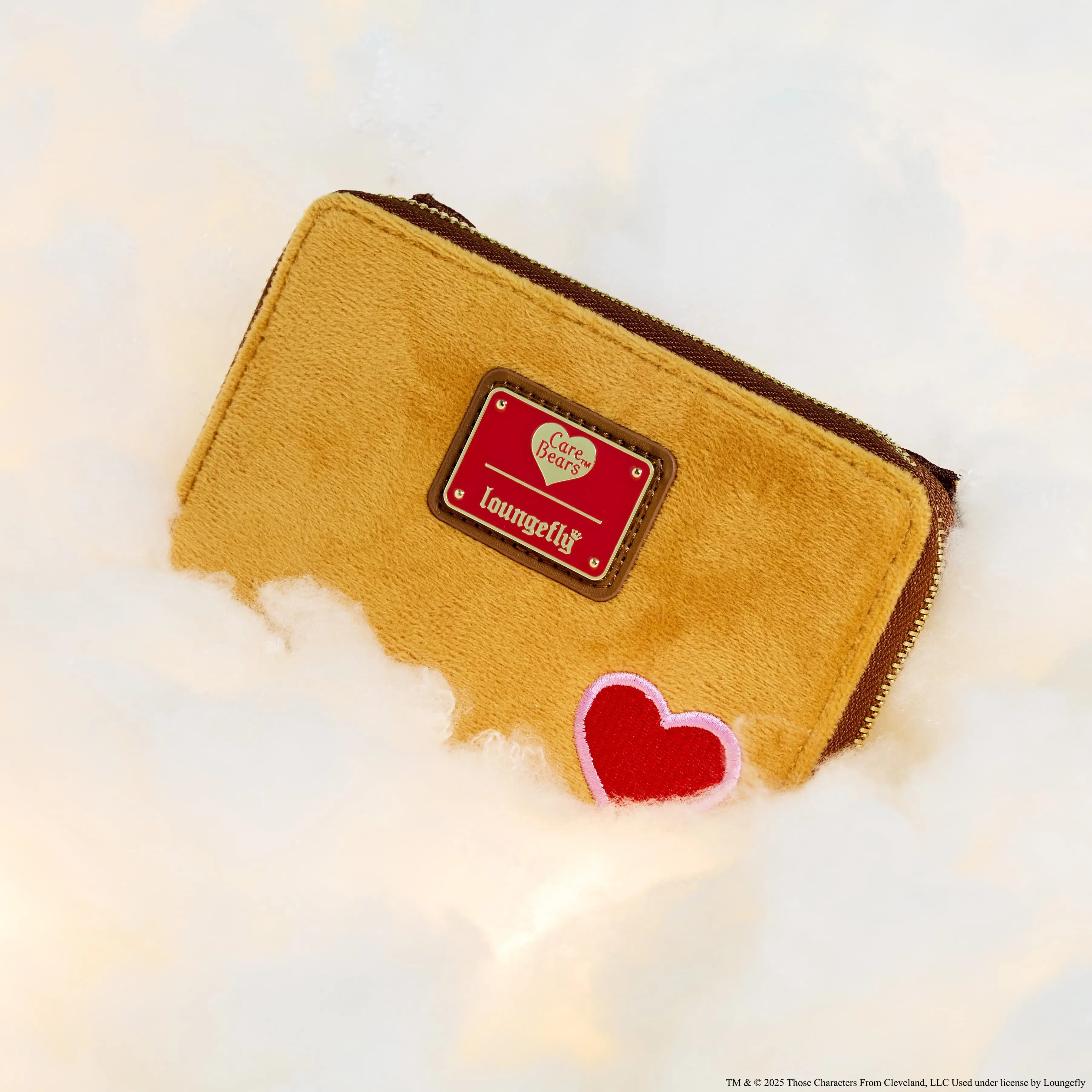 Care Bears Exclusive Tenderheart Bear Plush Cosplay Zip Around Wallet - Image 3
