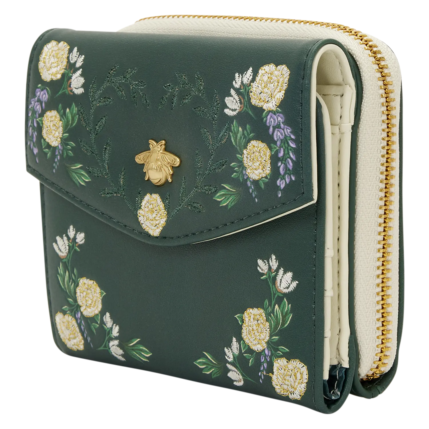 Bridgerton Floral Zip Around Wallet - Image 4