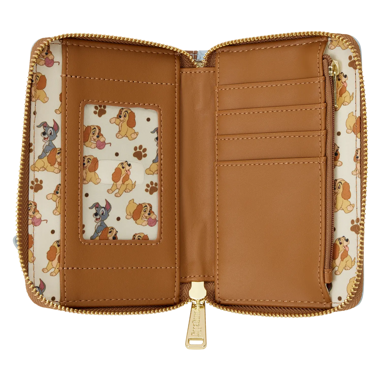 Lady and the Tramp Exclusive Puppies Zip Around Wallet - Image 6