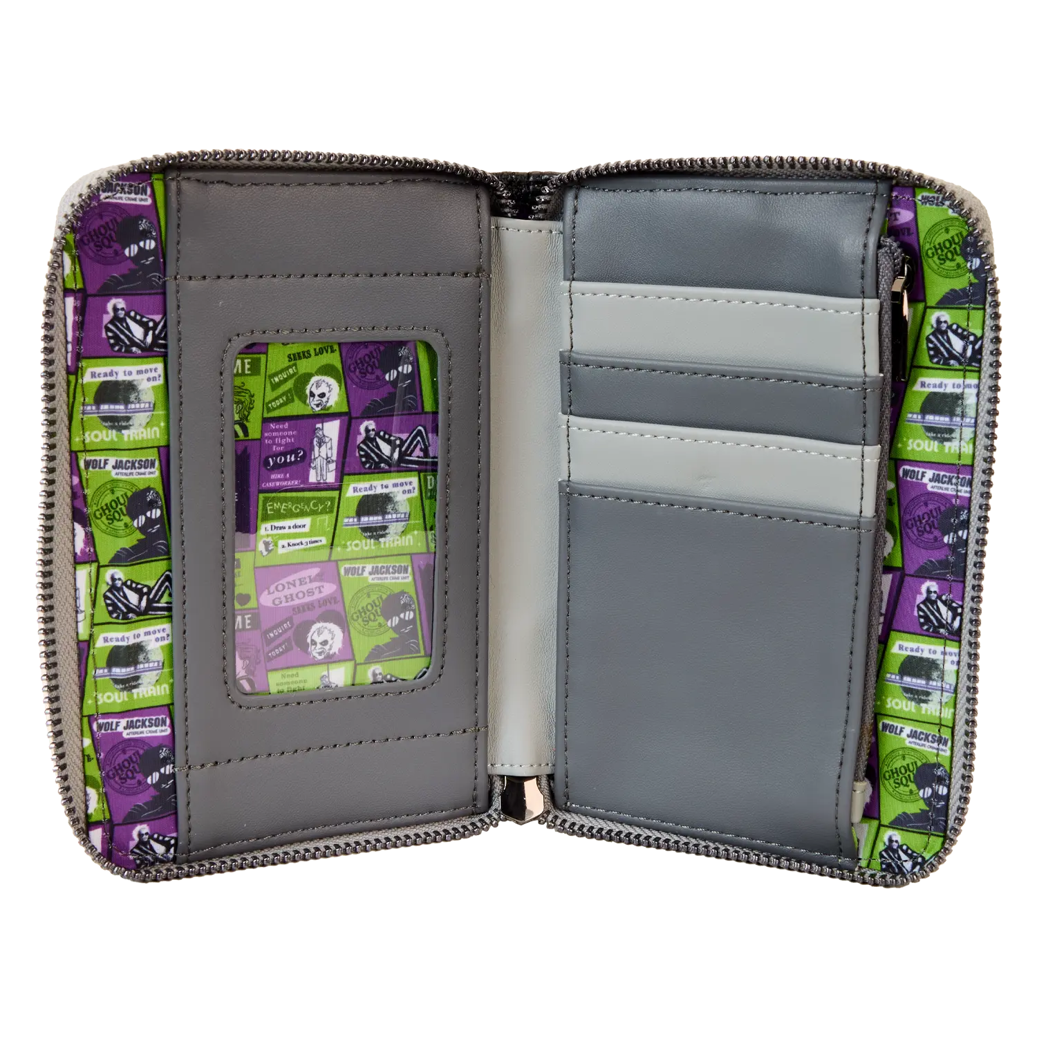 Beetlejuice Beetlejuice Lydia Deetz Cosplay Zip Around Wallet - Image 6