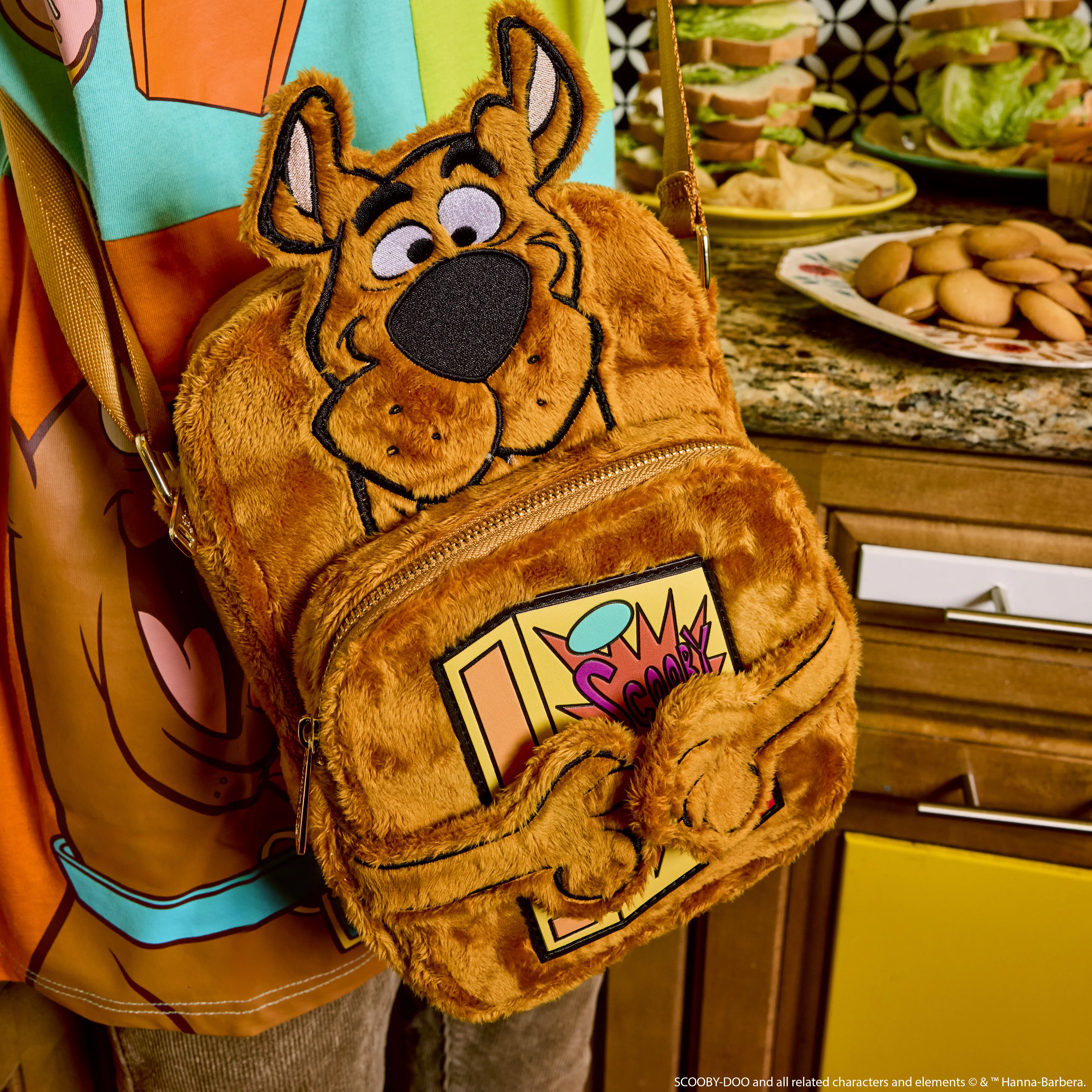 Scooby-Doo Snacks Crossbuddies Cosplay Crossbody Bag with Coin Bag - Image 2