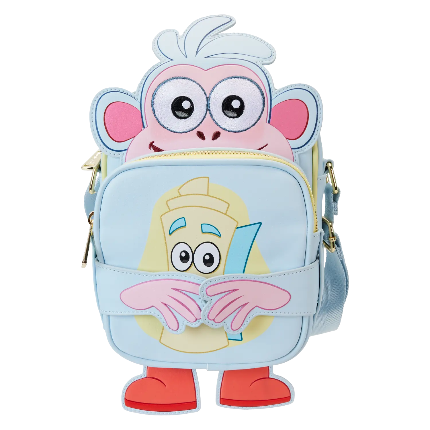 Dora the Explorer Boots Crossbuddies Cosplay Crossbody Bag with Coin Bag