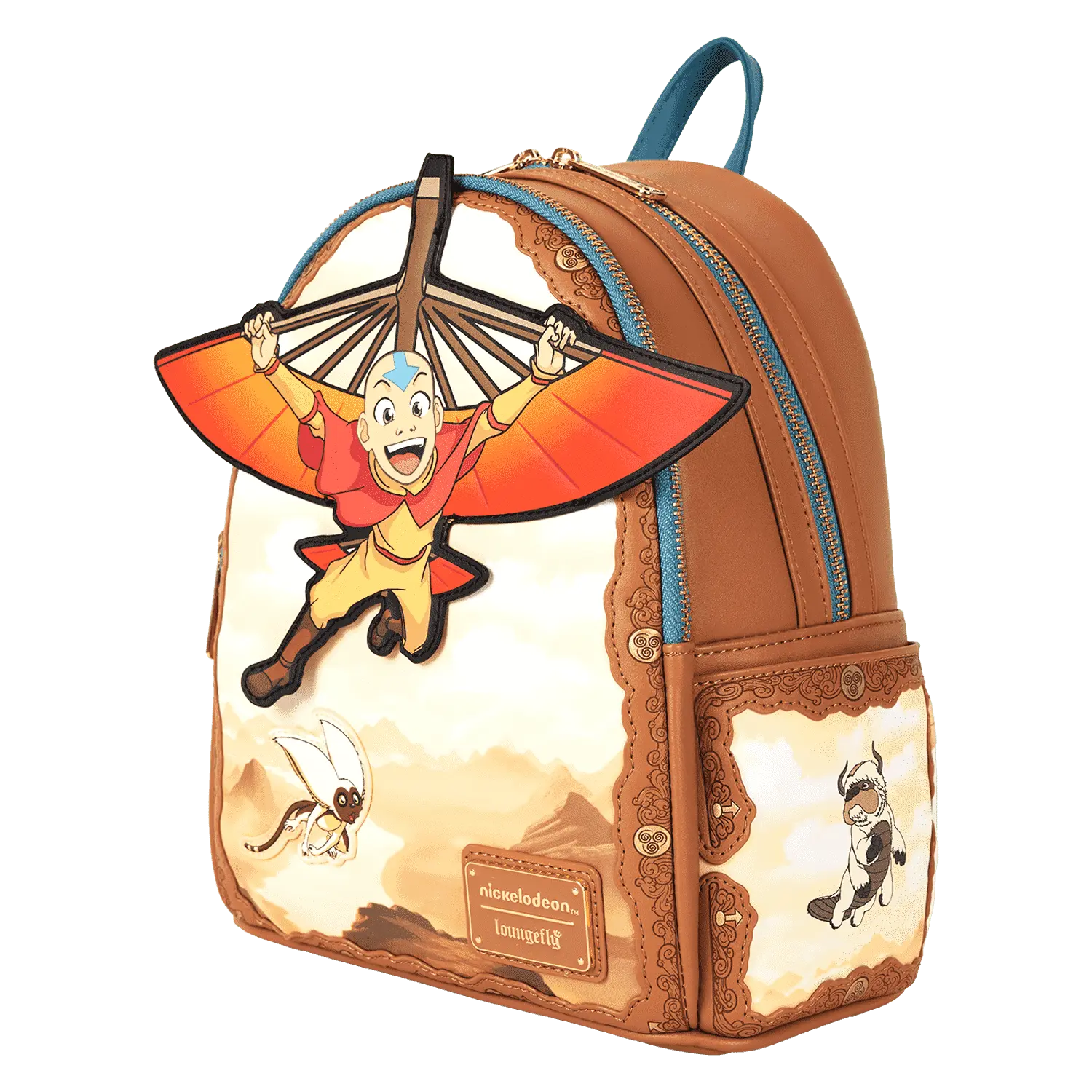 Avatar: The Last Airbender Aang Glider Staff Mini Backpack - Image 4