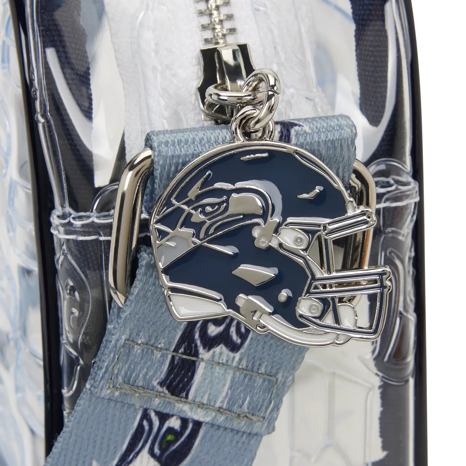 NFL Seattle Seahawks Clear Crossbody Stadium Bag - Image 5