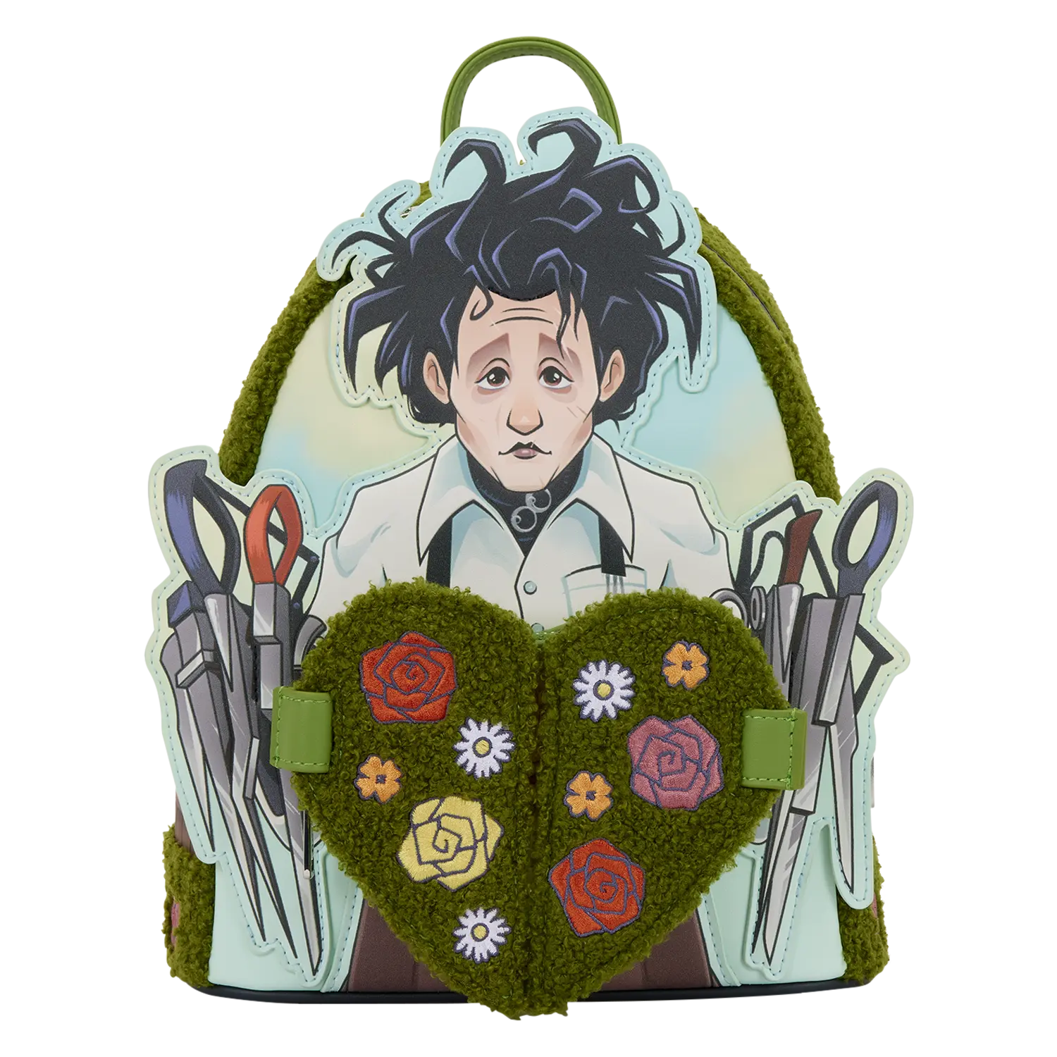 Edward Scissorhands Sherpa Mini Backpack