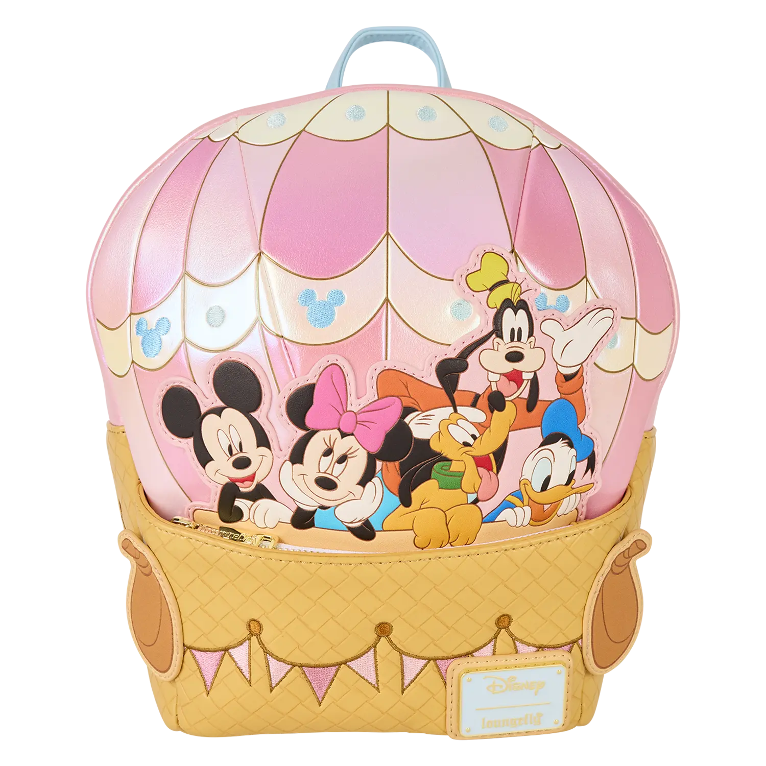 Mickey & Friends Hot Air Balloon Figural Mini Backpack