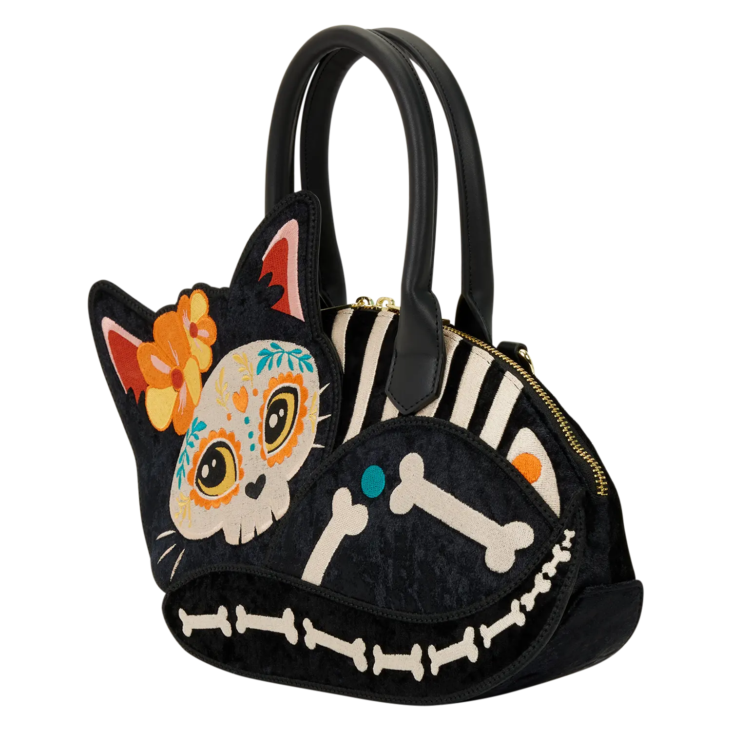 Loungefly Día de los Muertos Cat Alebrije Crossbody Bag - Image 3