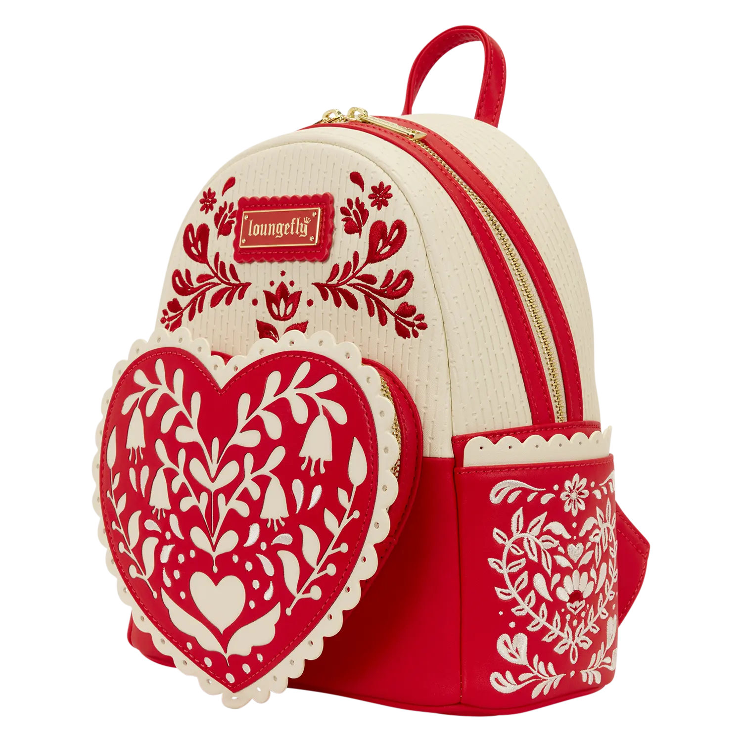 Loungefly Exclusive Vintage Valentine Mini Backpack - Image 4