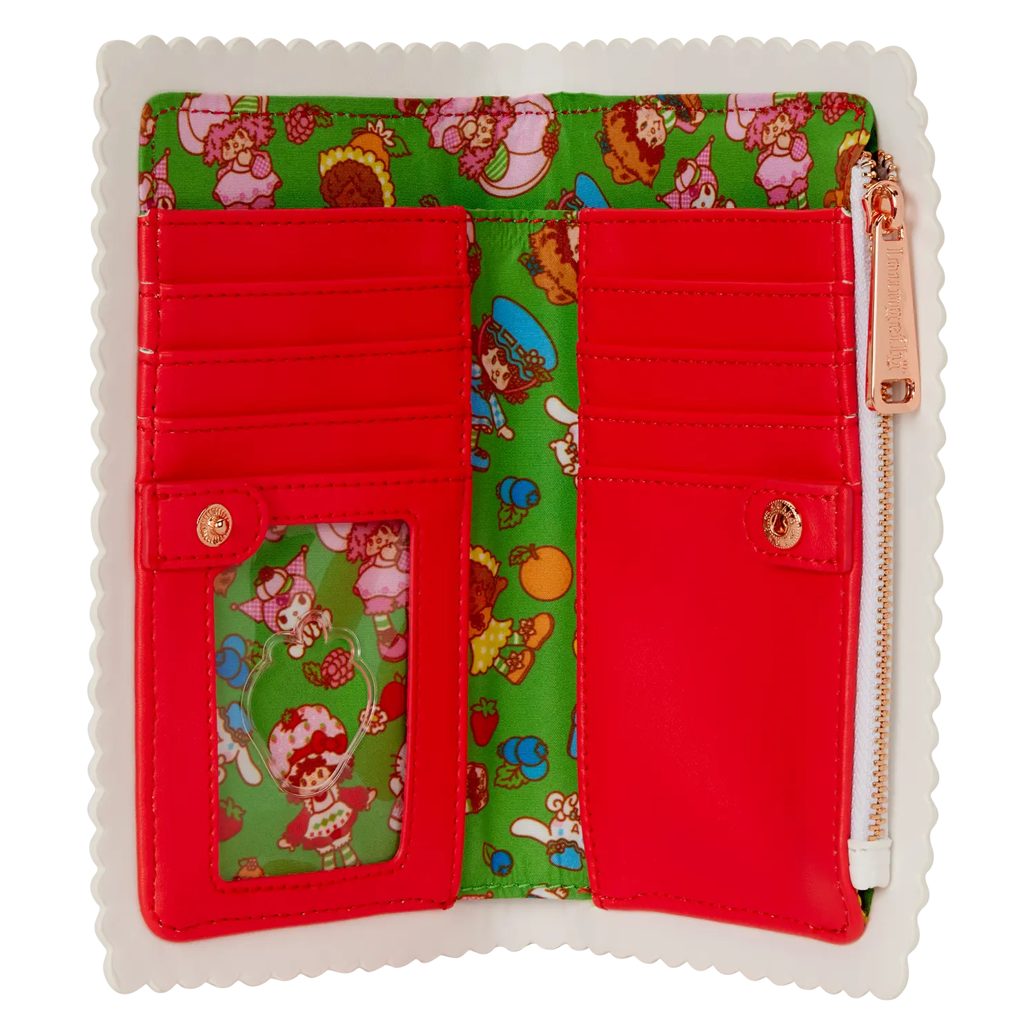 Sanrio Hello Kitty & Friends x Strawberry Shortcake Flap Wallet - Image 6