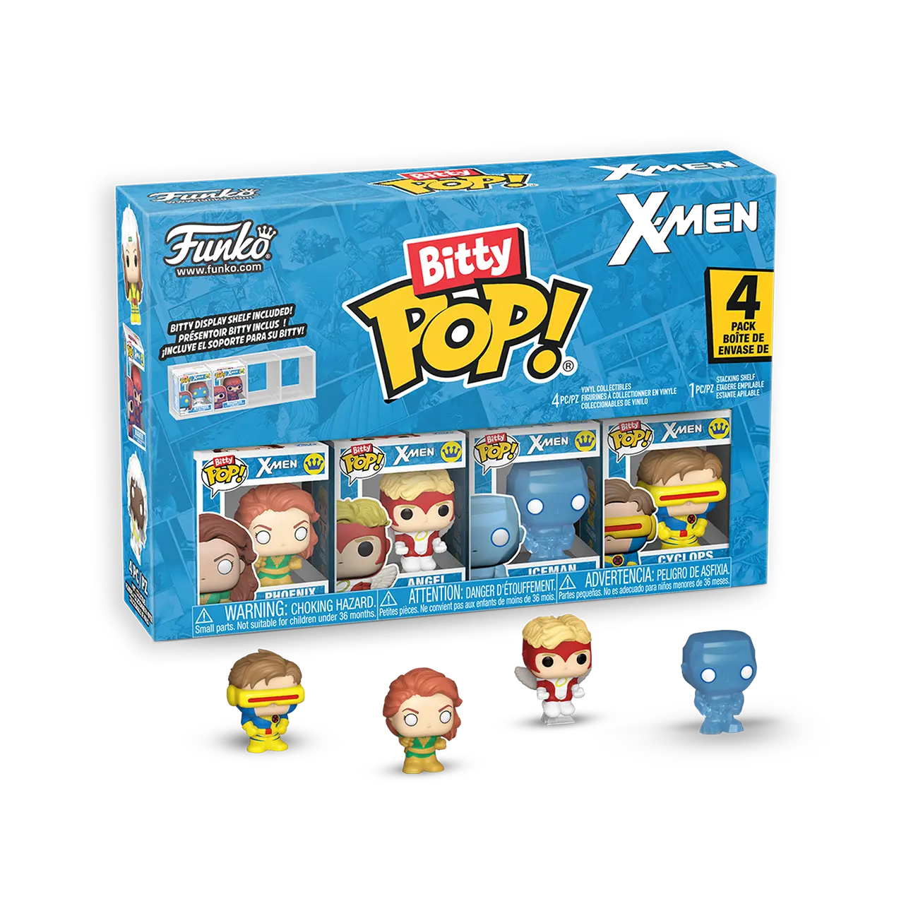Bitty Pop! X-Men 4-Pack Series 2