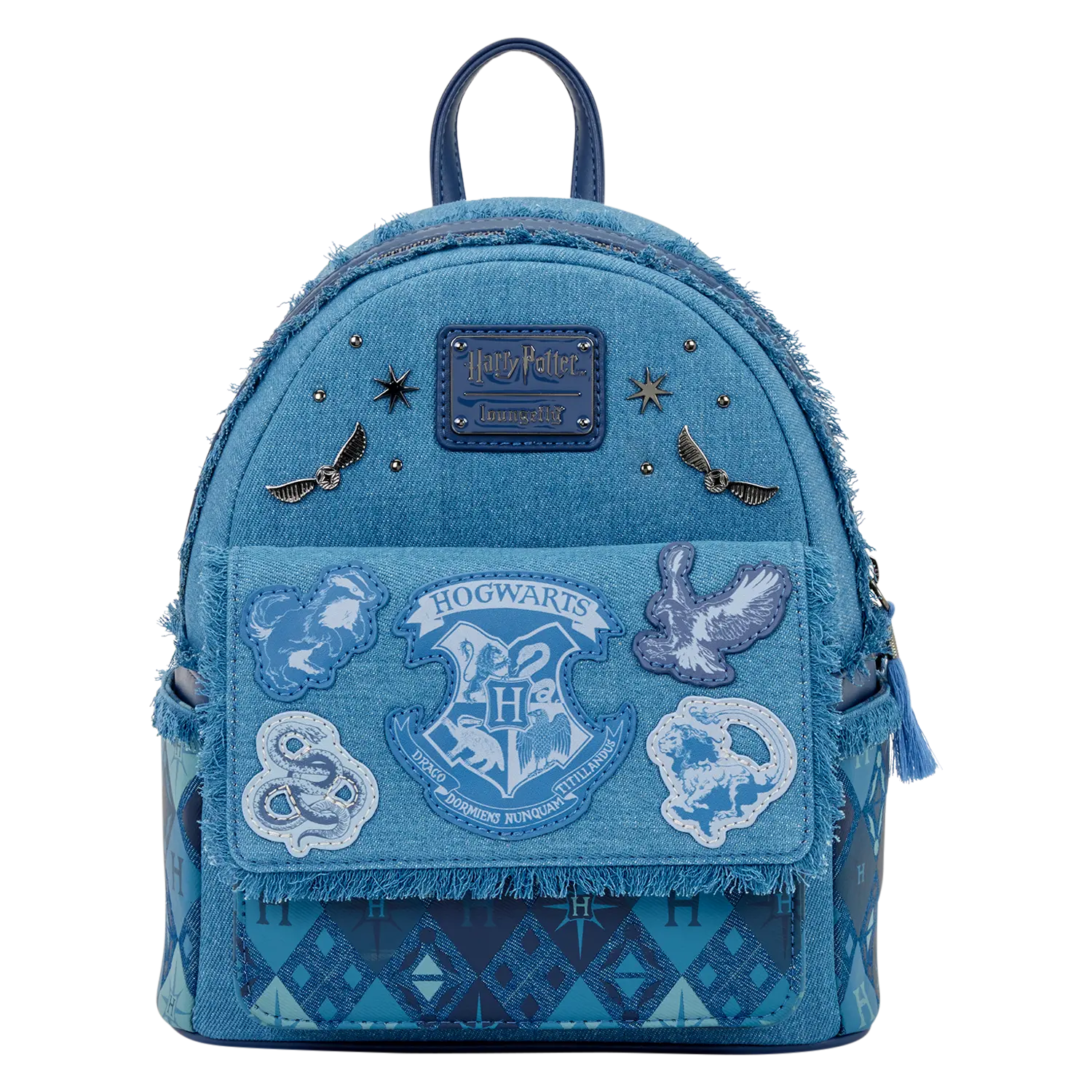 Harry Potter Hogwarts Denim Mini Backpack