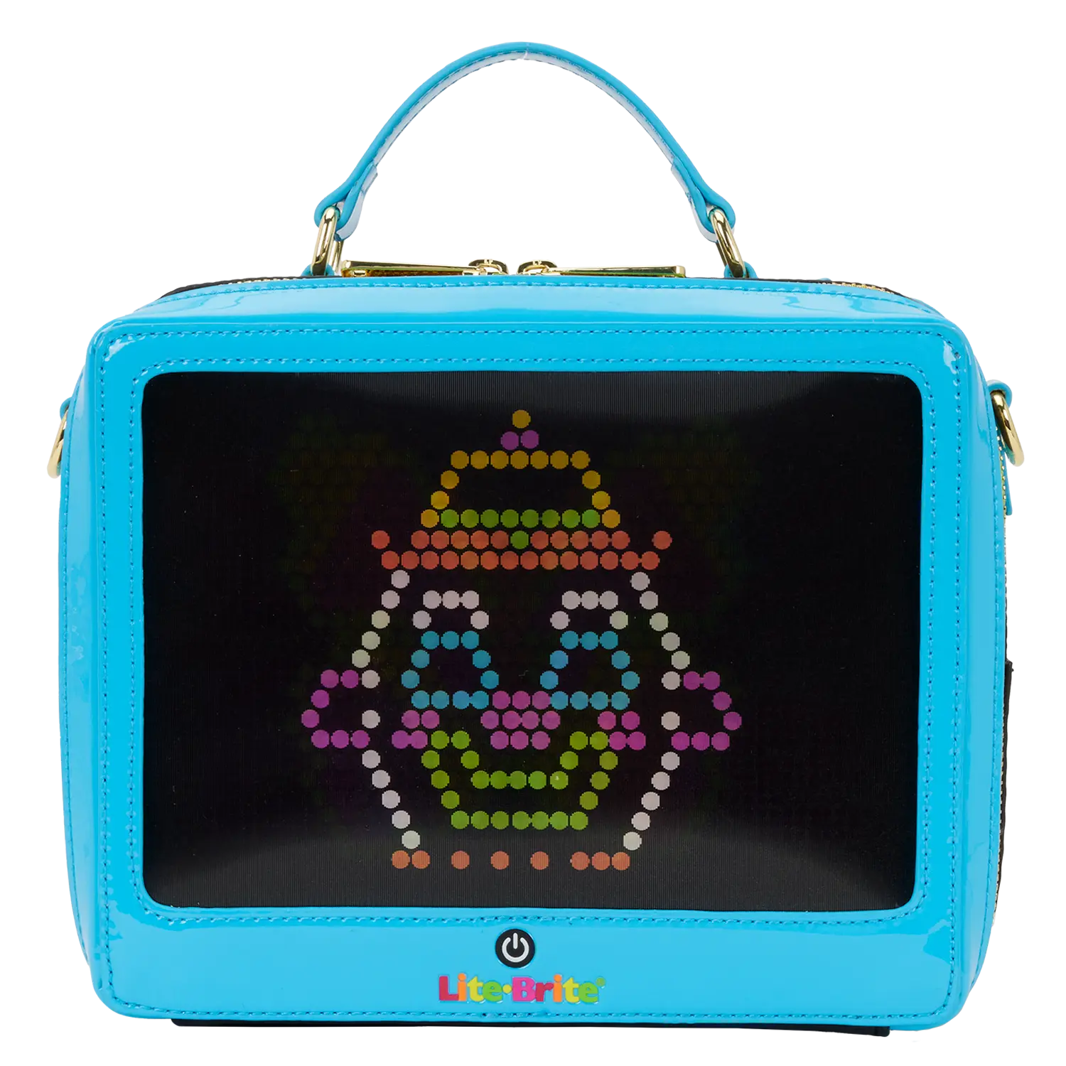 Lite-Brite Lenticular Glow Crossbody Bag with Coin Bag - Image 3
