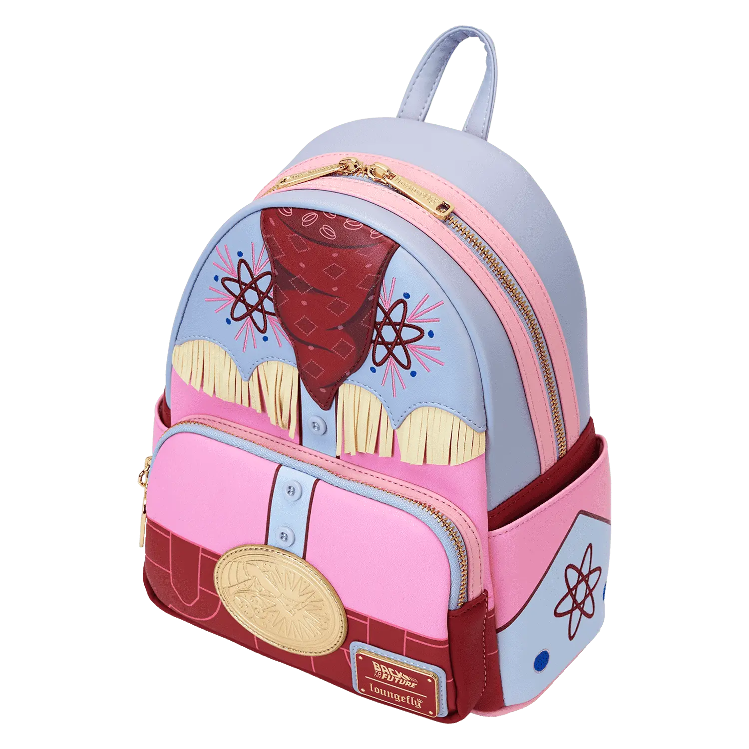 Back To The Future 40th Anniversary Marty McFly Western Cosplay Mini Backpack - Image 5
