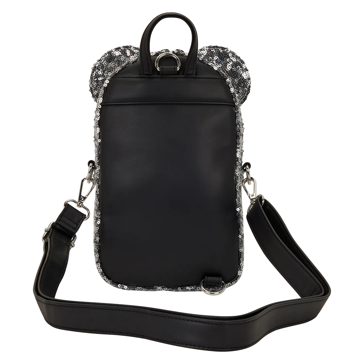 Minnie Mouse Ombre Sequin Sling Crossbody Bag - Image 4