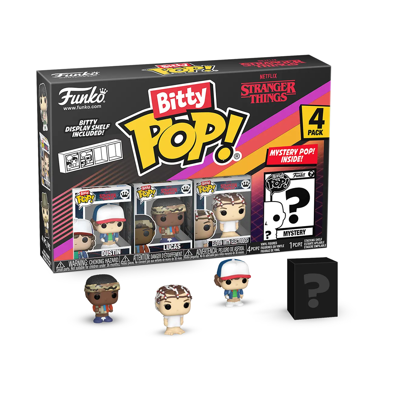 Bitty Pop! Stranger Things 4-Pack Series 2