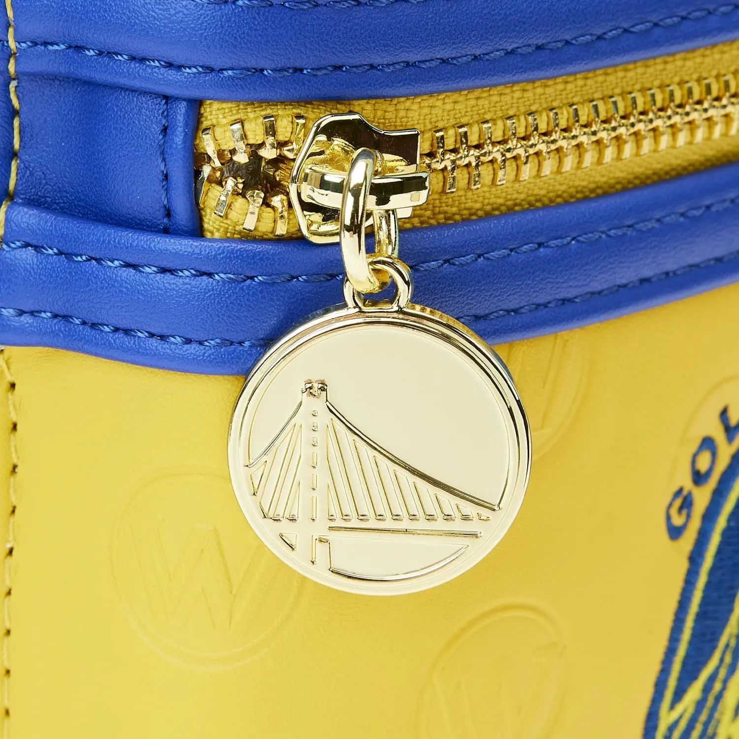 NBA Golden State Warriors Patch Icons Mini Backpack - Image 8