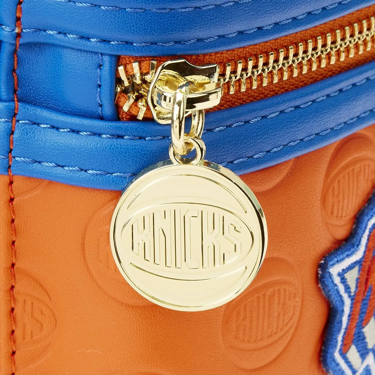 NBA New York Knicks Patch Icons Mini Backpack - Image 8