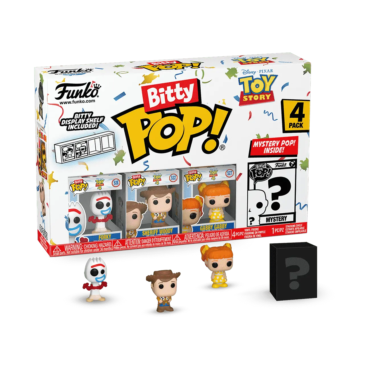 Bitty Pop! Toy Story 4-Pack Series 1