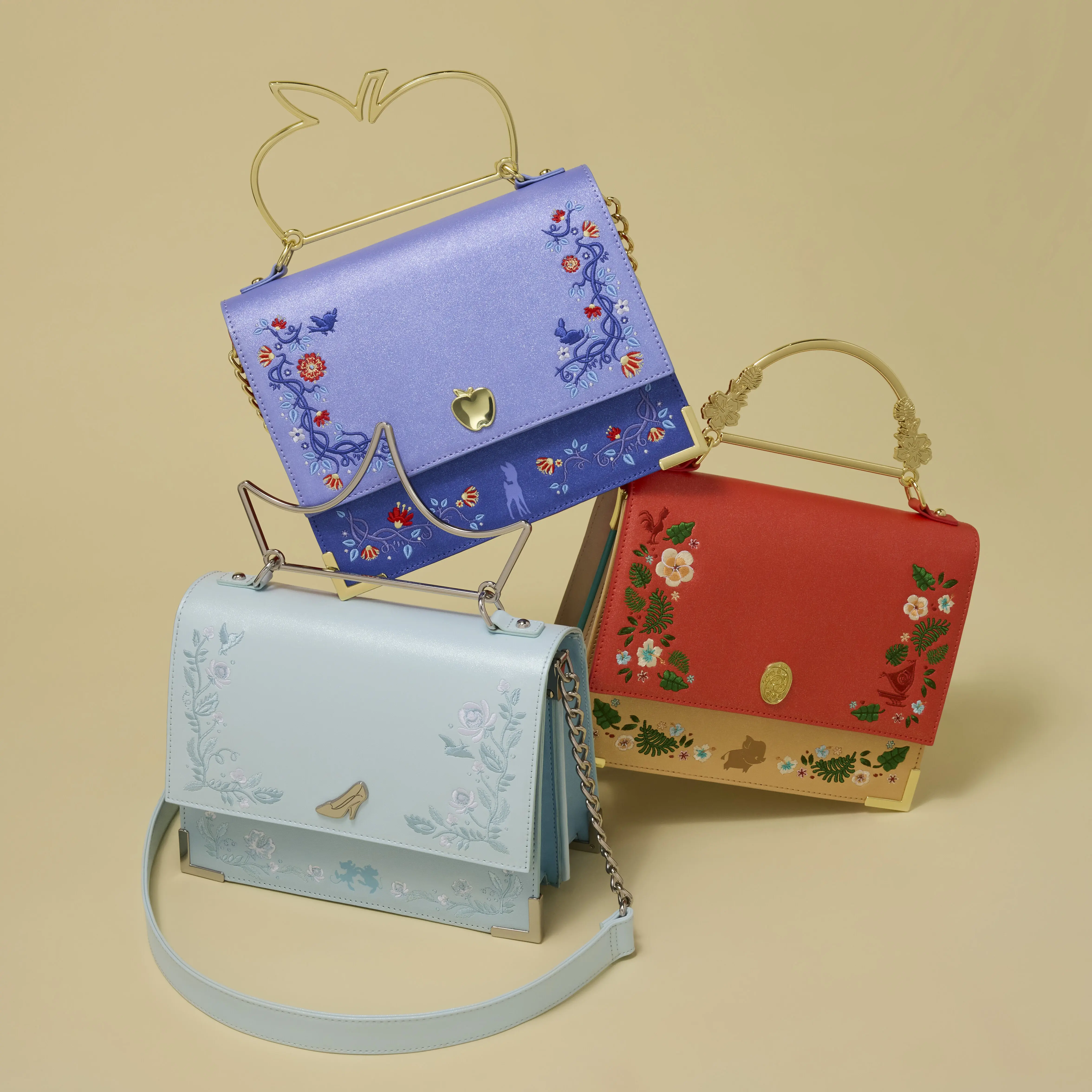 Snow White Shimmer Crossbody Bag - Image 4