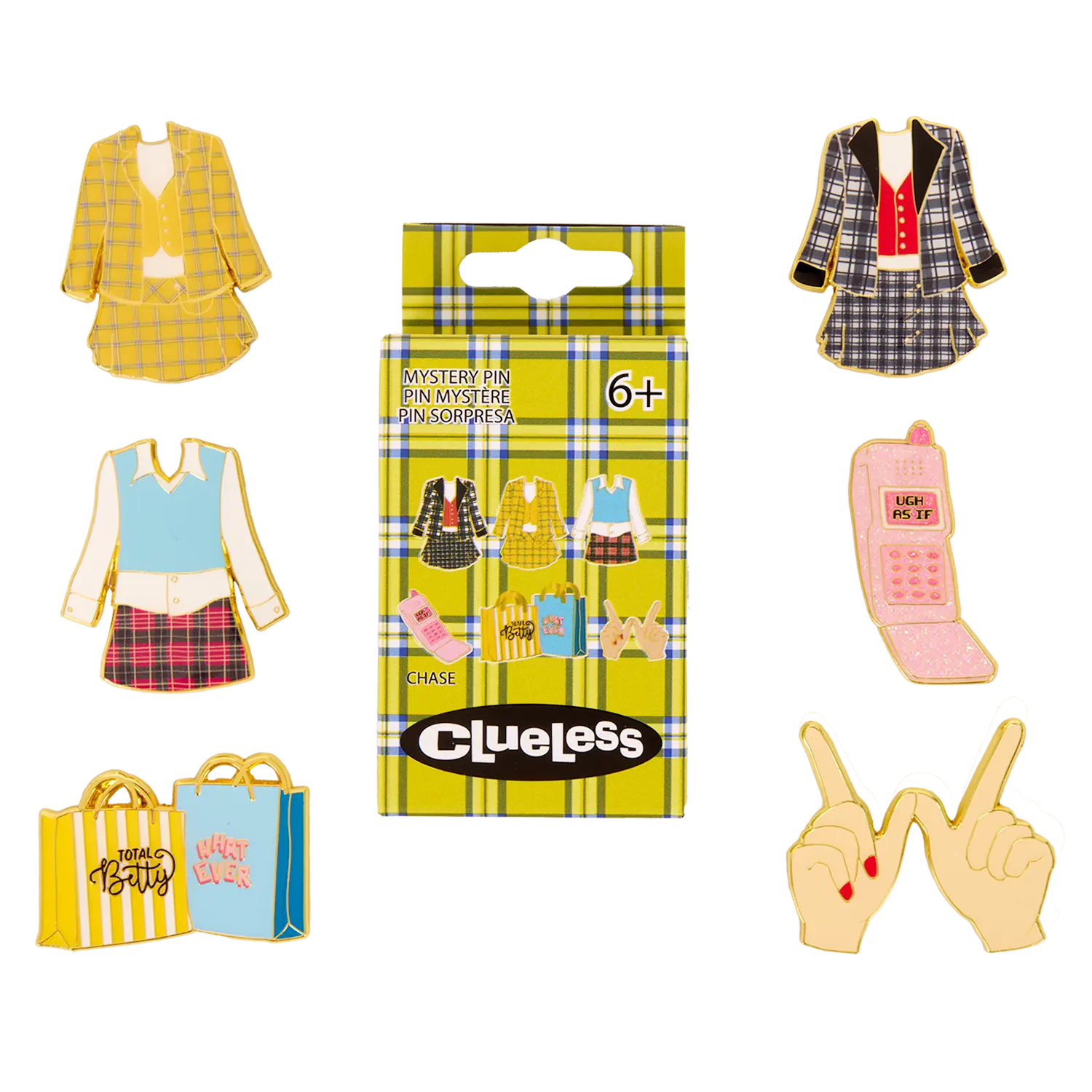 Clueless 30th Anniversary Mystery Box Pin