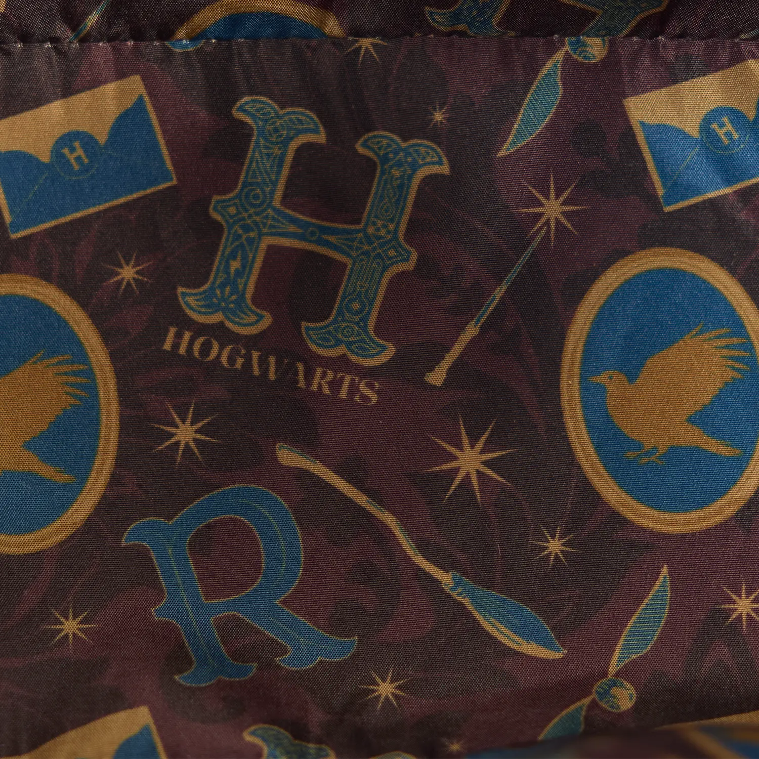 Exclusive Harry Potter Ravenclaw Banner Velvet Mini Backpack - Image 5