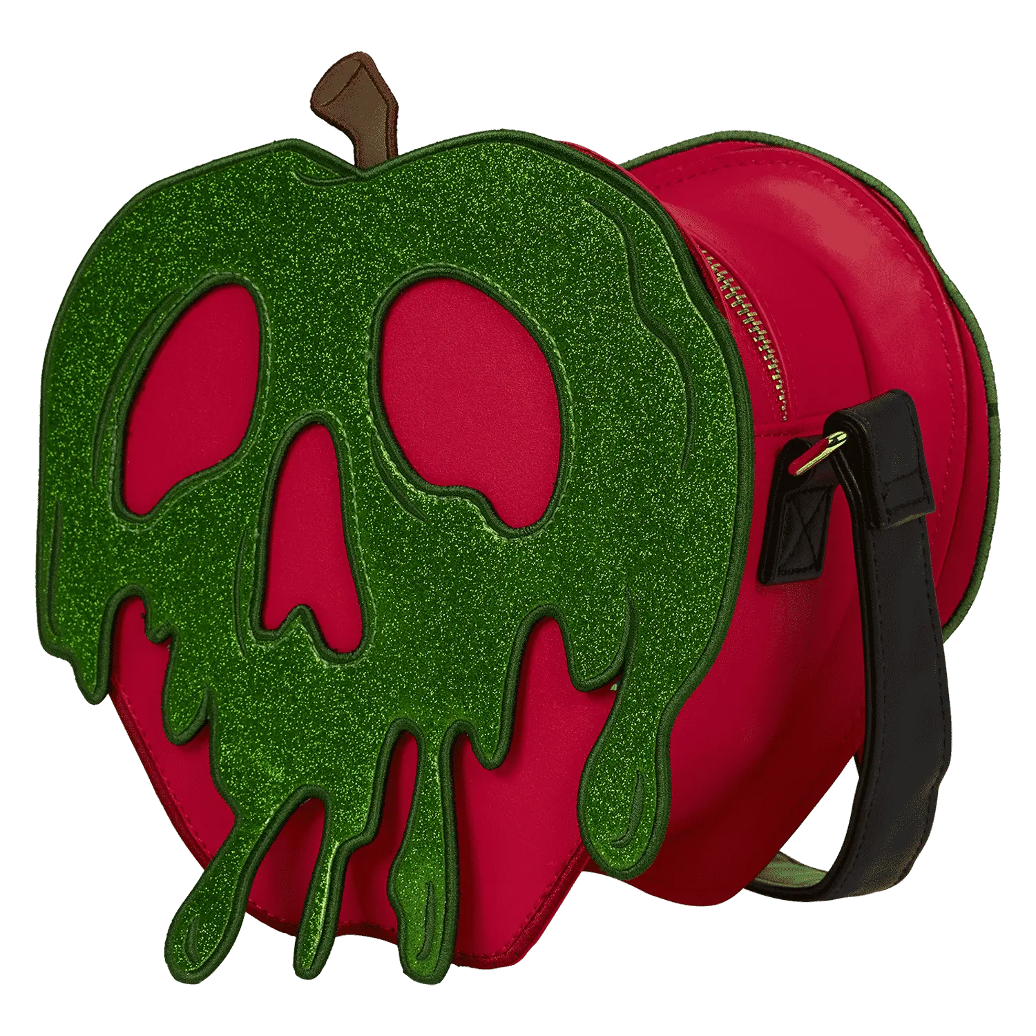 Snow White and the Seven Dwarfs Exclusive Evil Queen Poison Apple Glitter Crossbody Bag - Image 2