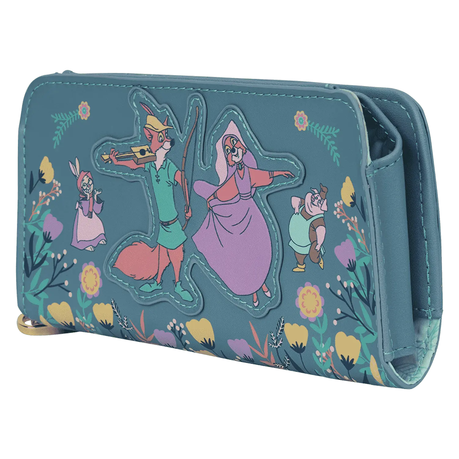 Robin Hood Exclusive Sherwood Forest Floral Wristlet Wallet - Image 3