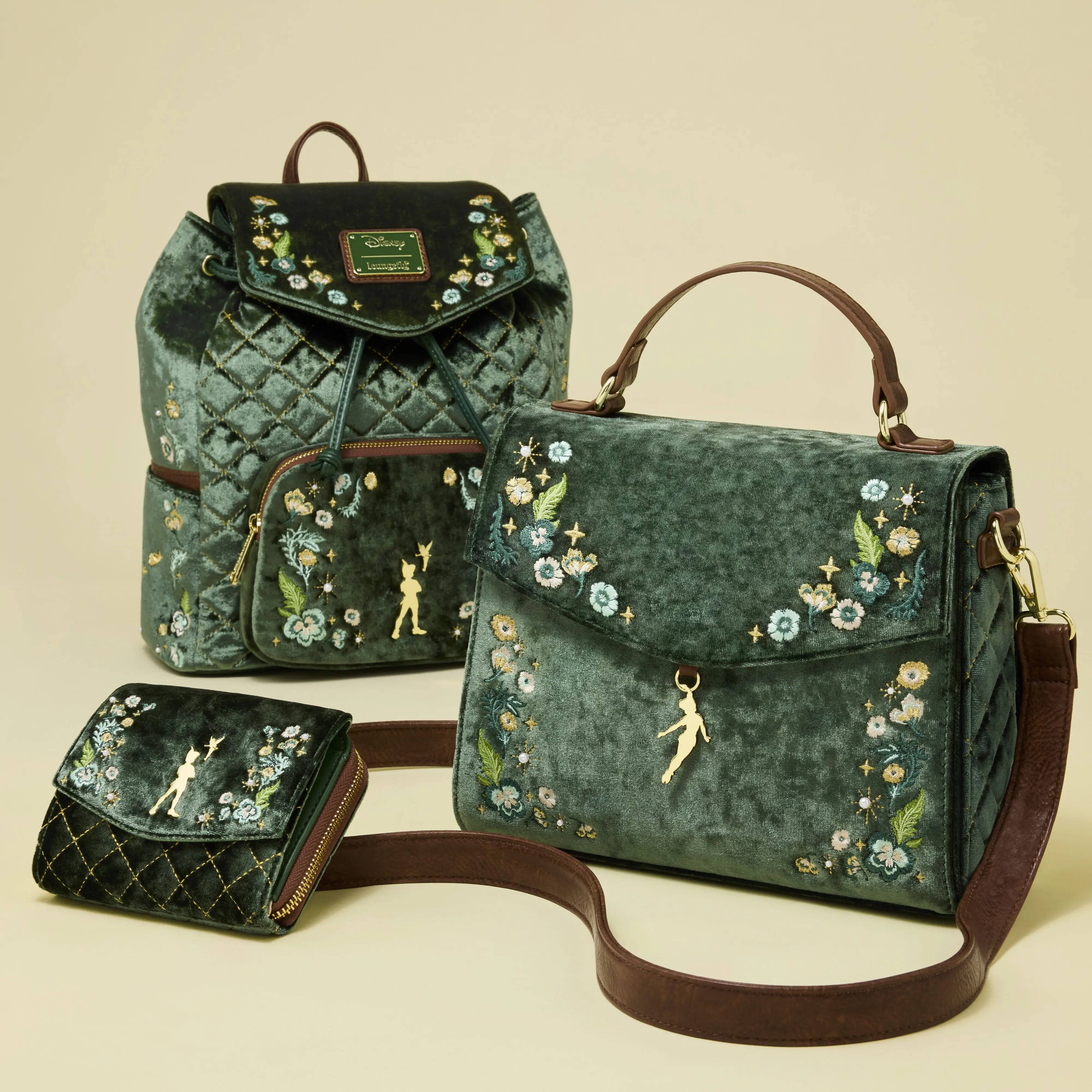 Peter Pan Exclusive Quilted Texture Mini Backpack - Image 4