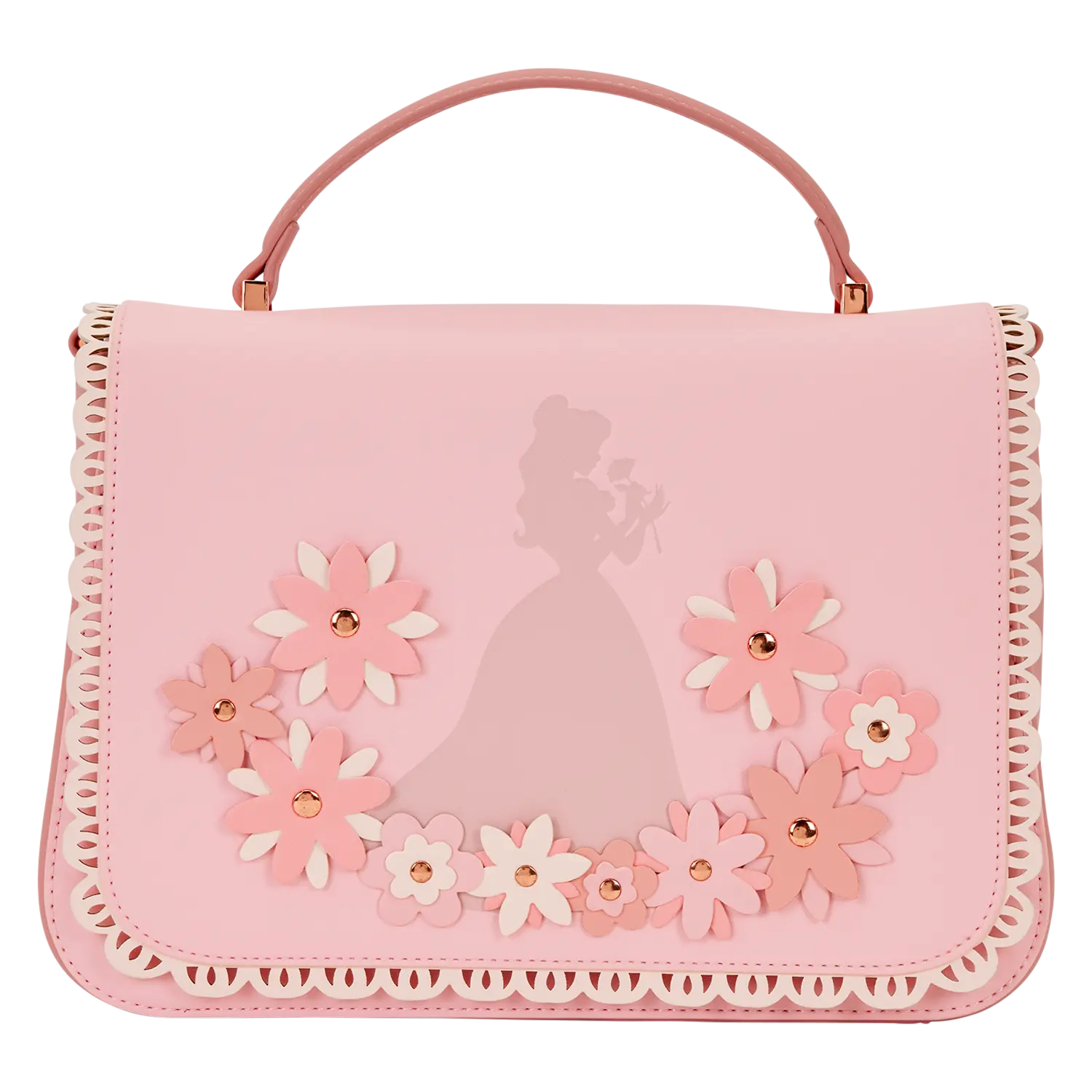 Disney Princess Belle Floral Lace Crossbody Bag