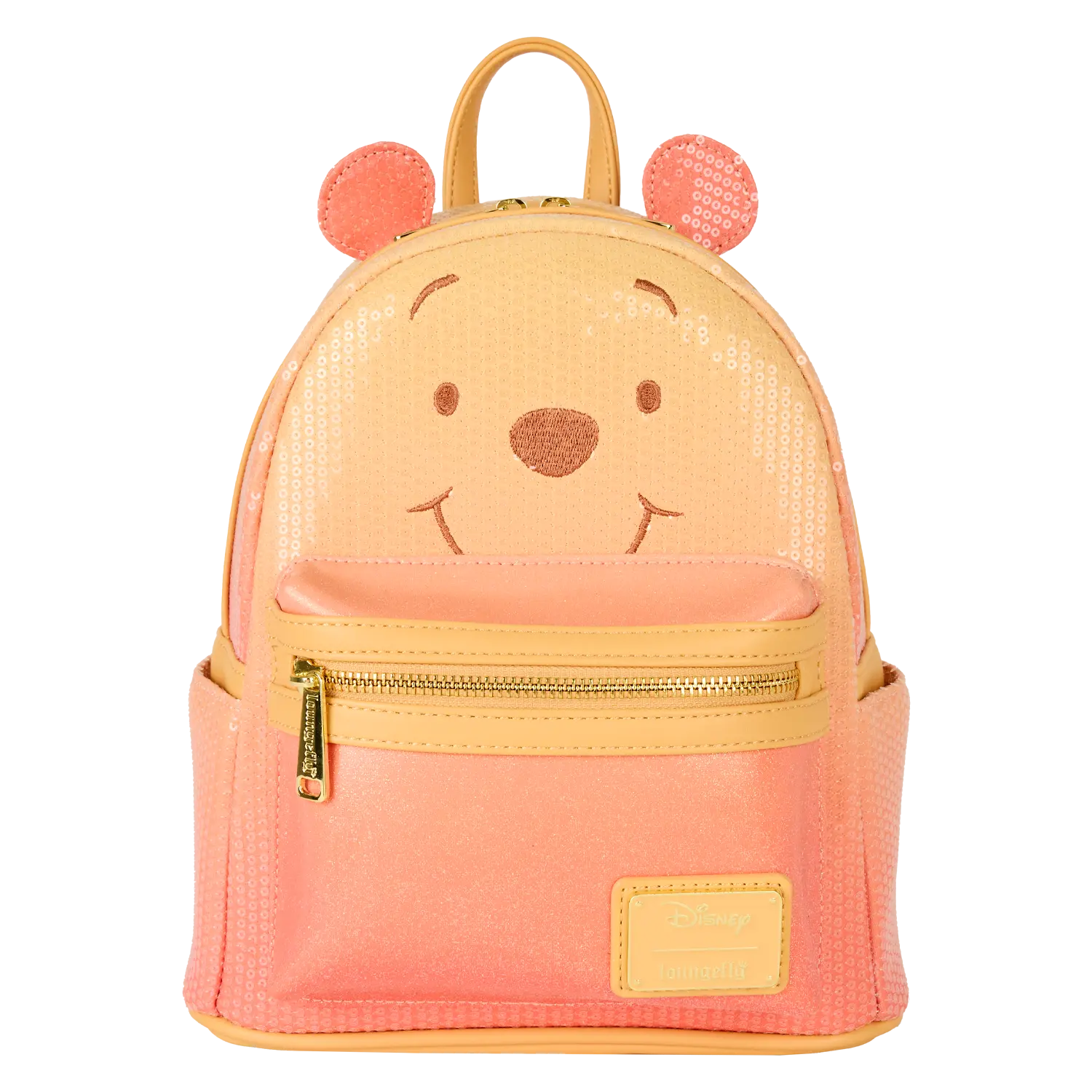 Winnie the Pooh Cosplay Sequin & Glitter Mini Backpack