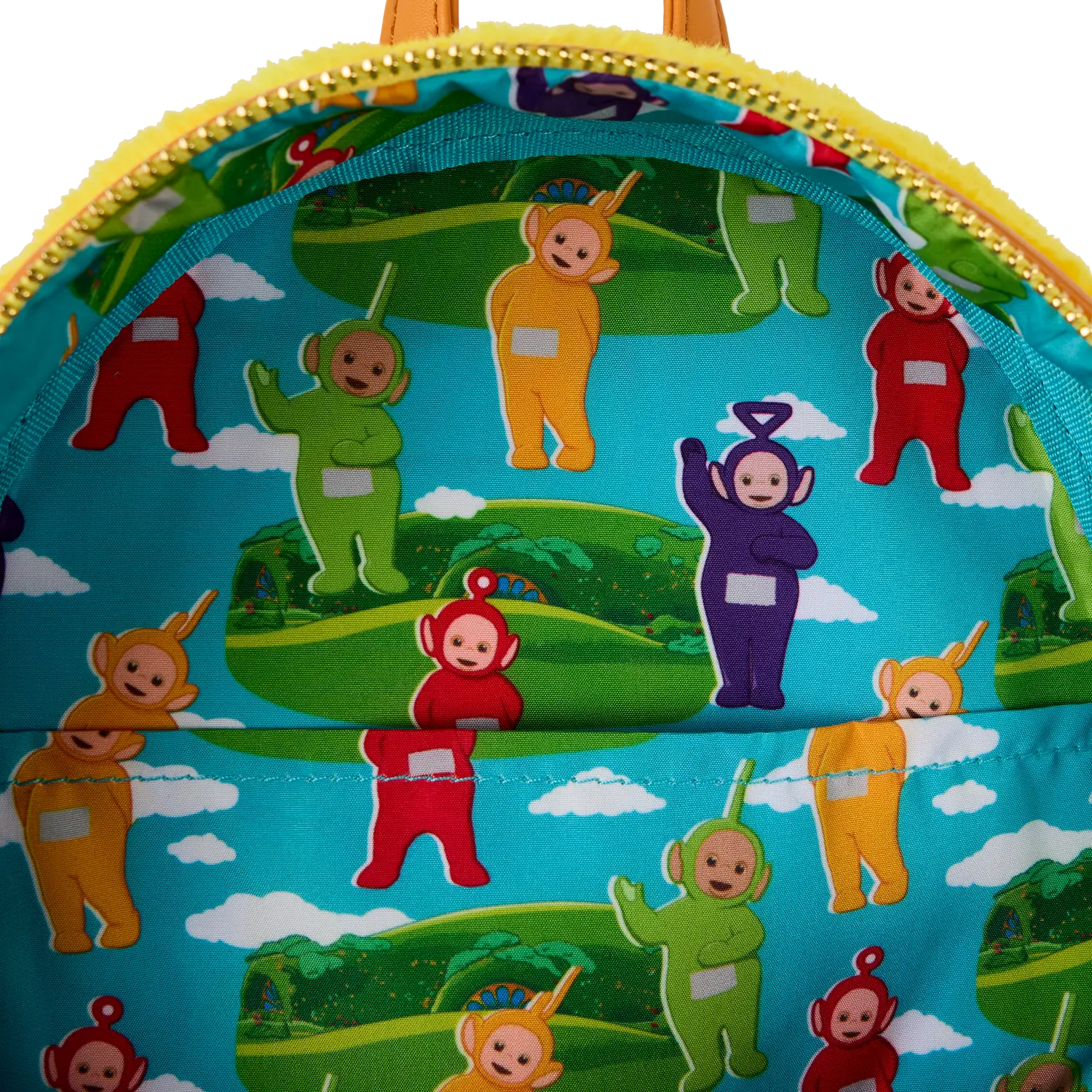 Teletubbies Laa-Laa Plush Cosplay Light Up Mini Backpack - Image 8