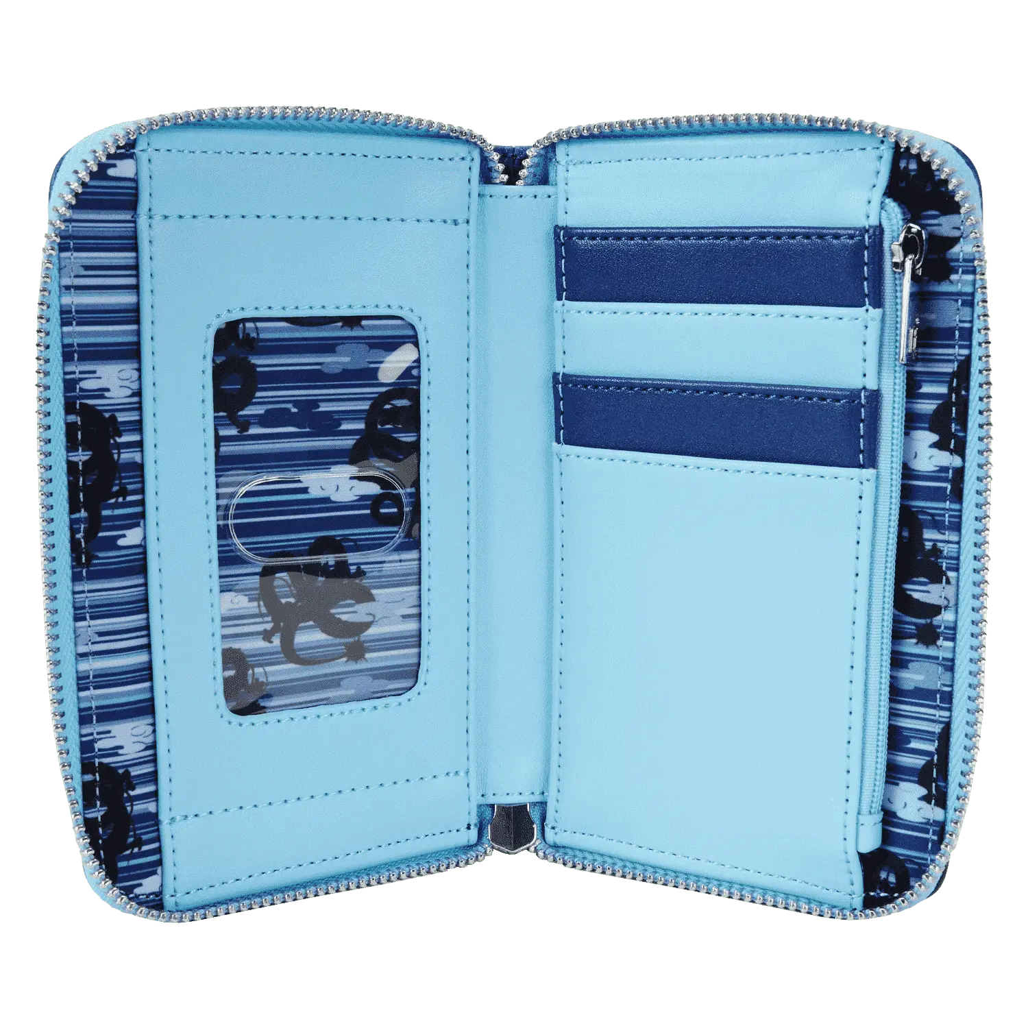 Dragon Ball Exclusive Goku & Vegeta Super Saiyan Blue Glow Zip Around Wallet - Image 4